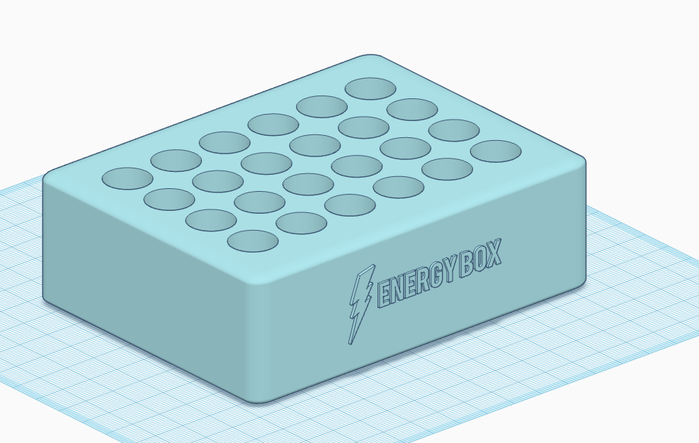 AA Battery Storage Box by hbr199 | Download free STL model | Printables.com
