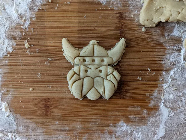 Viking Man Cookie Cutter