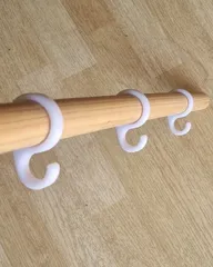 Hooks for 28/30mm pipes | Haken für 28/30mm Rohre
