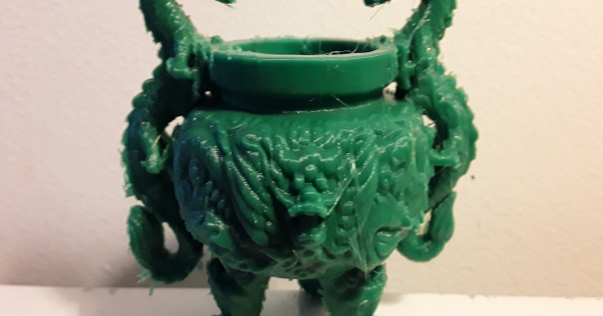 Incense Dragon Bowl by Peter Farell | Download free STL model ...