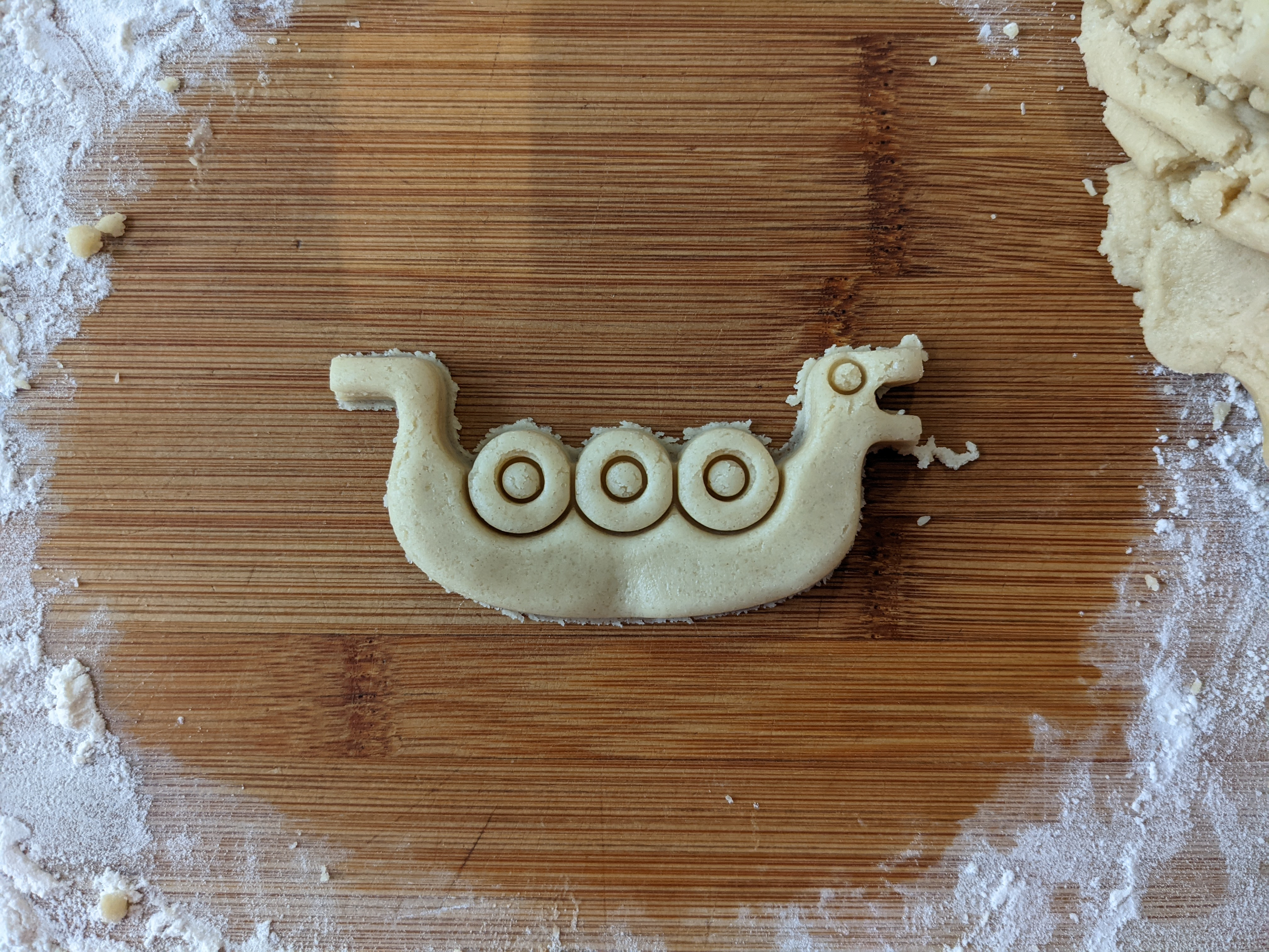 Viking Boat cookie cutter