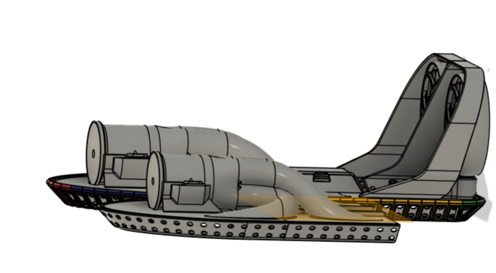 EDF 64 RC Hovercraft