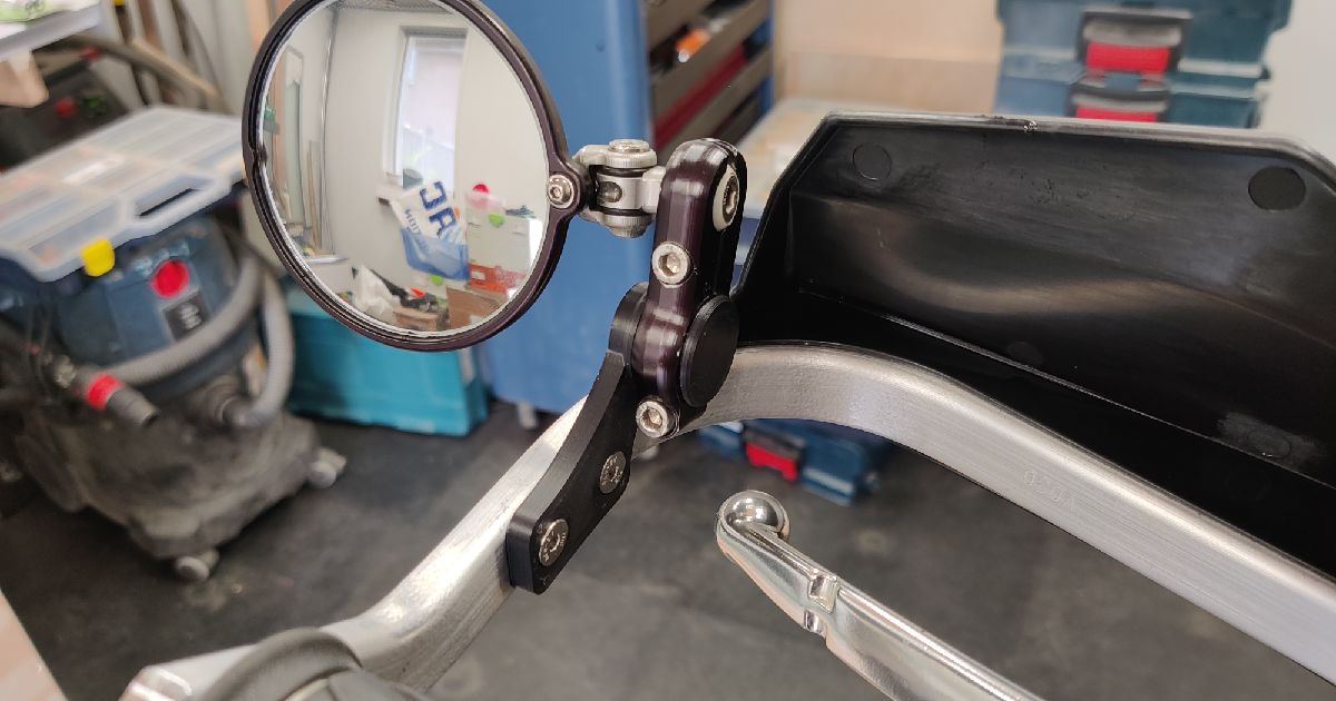 Barend mirror mounts for handguards by Ninefifty Download free STL model