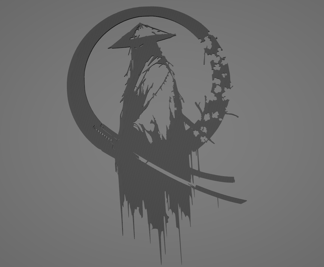 Ronin wall art