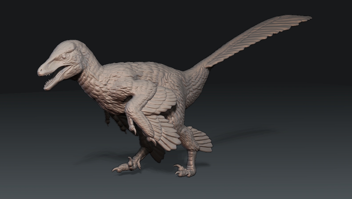 Hesperonychus Sculpture
