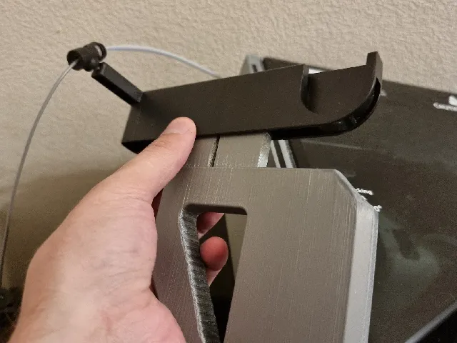 Qidi Q2 Side Spool Holder Support Leg (Fix for Rear Panel Flex)