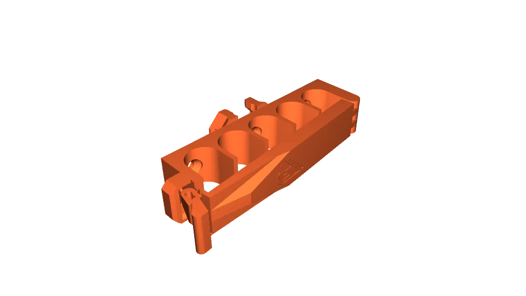 Hinged Cable Clip V2 with MultiBoard mount by thelloworldt | Download ...
