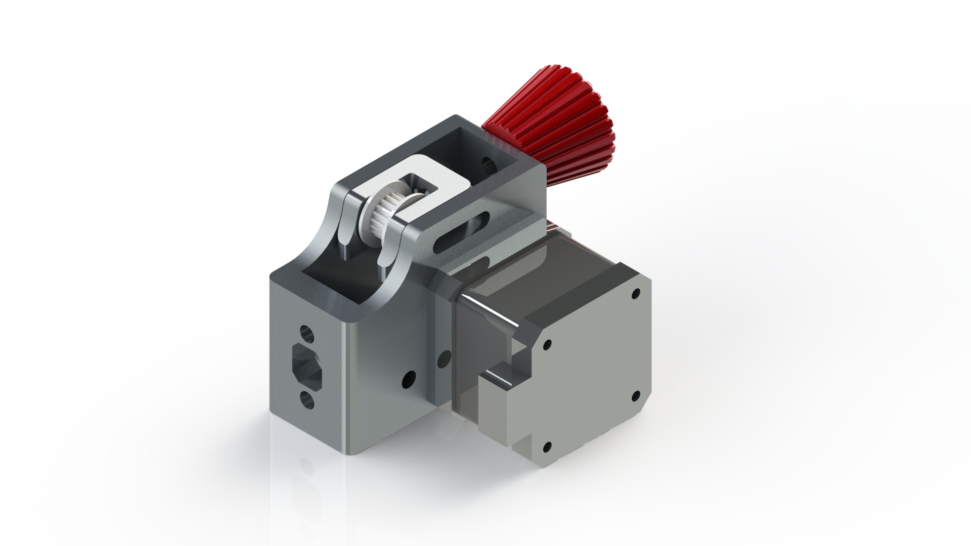 Dual Y-Axis stepper mount with tensioner - Ender 3 (2040 extrusion)