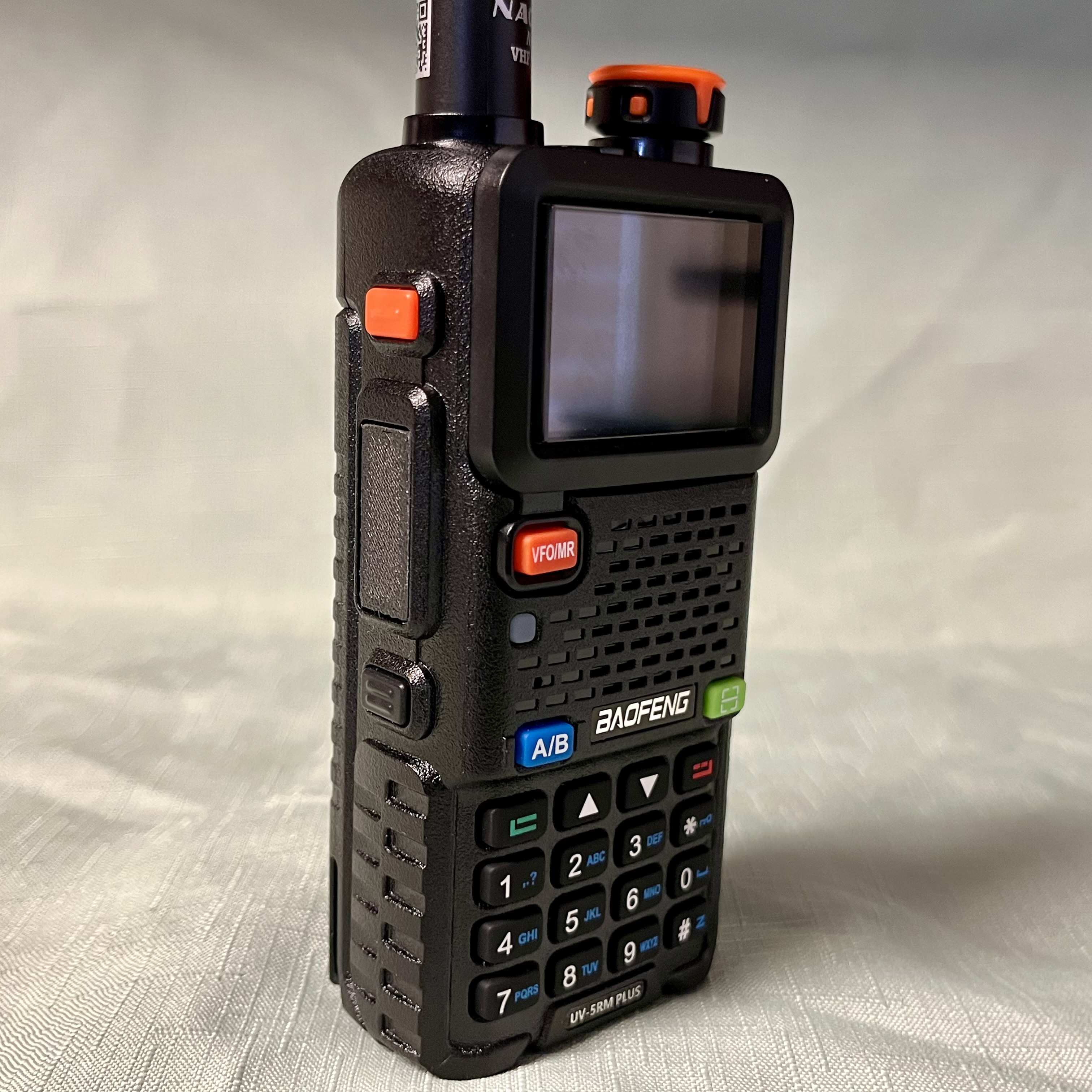 Non-functioning PTT button replacement for the Baofeng UV-5RM series radios