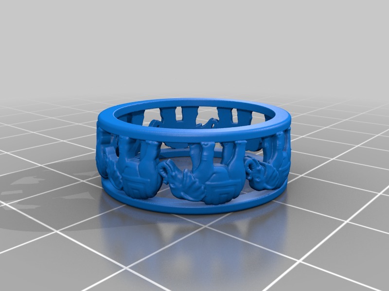 Miniatura 2 do modelo 3D Elephant Ring