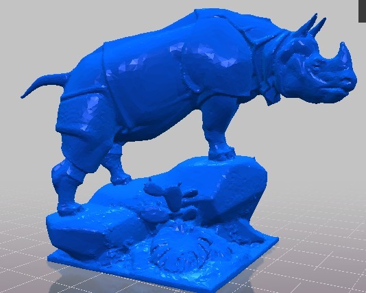 Rhinocéros in Orsay museum