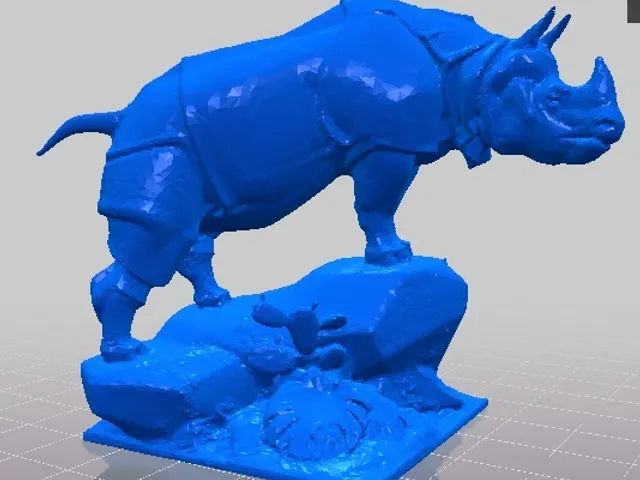 Rhinocéros in Orsay museum