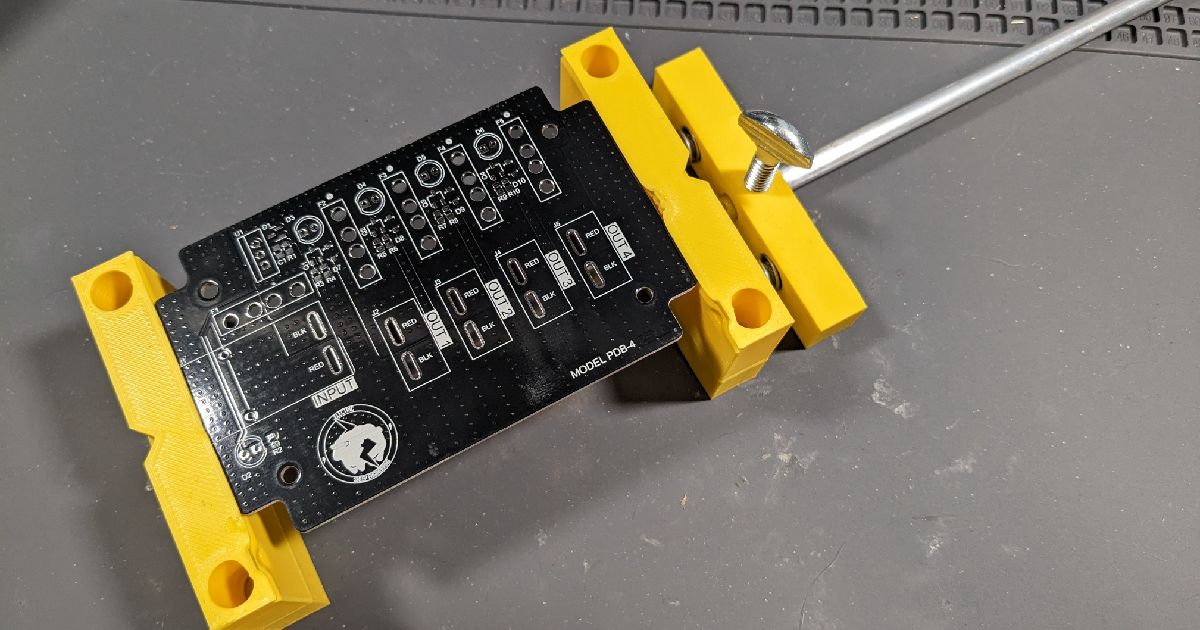 PCB Vise by KidVizious | Download free STL model | Printables.com