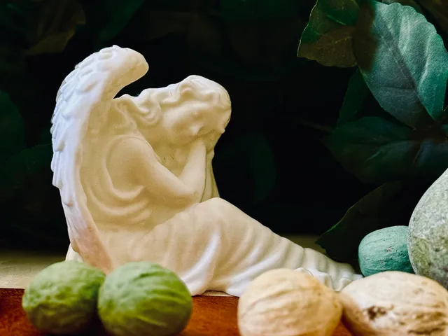 Laying Resting Angel