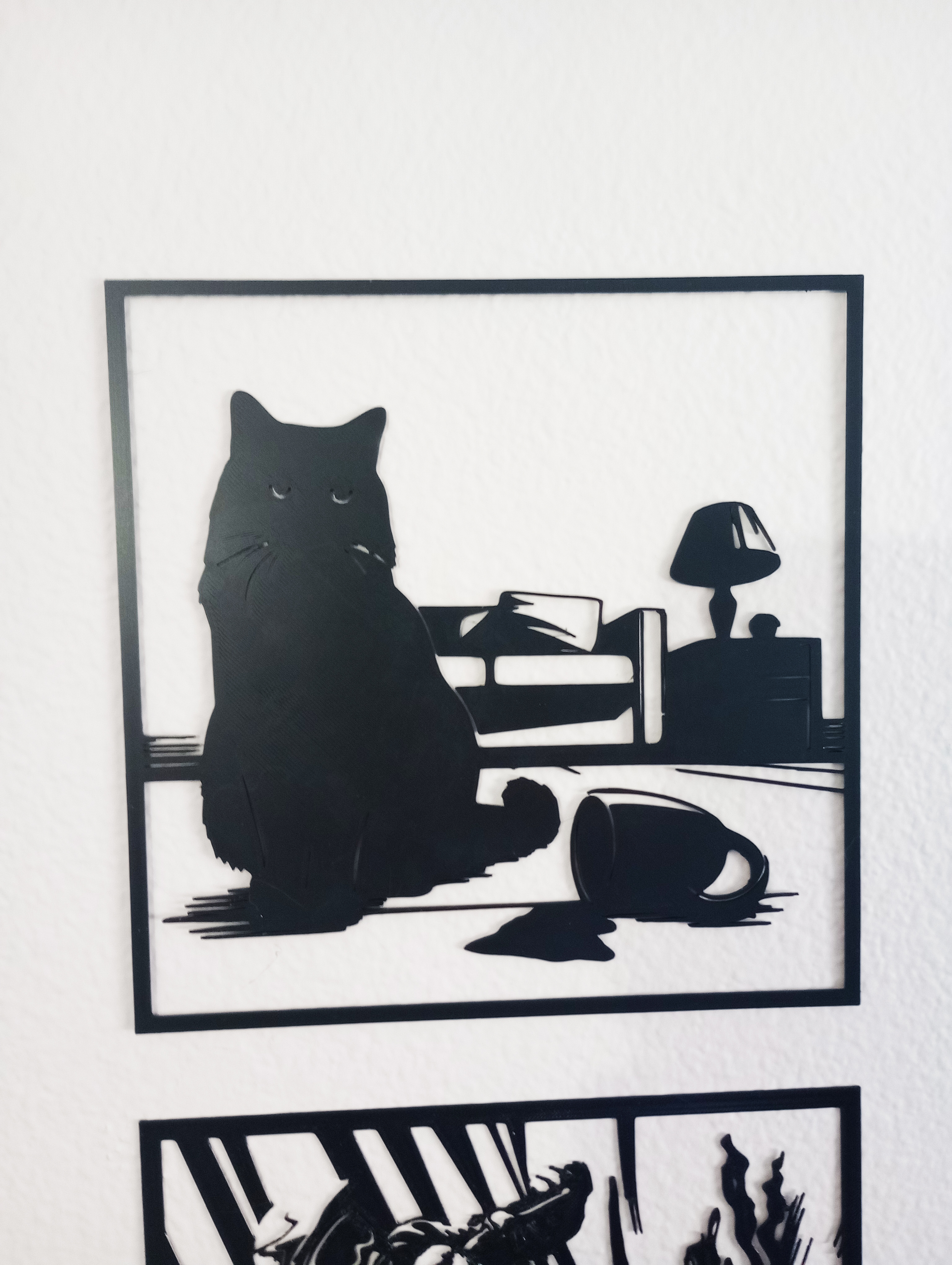Bad Cat Wall Art