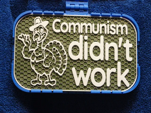 Communism Didn't Work sign