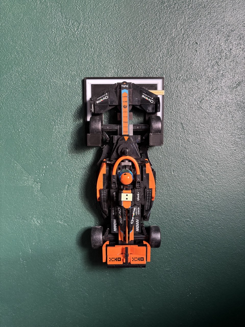 LEGO Speed Champions Formula 1 starting grid wall mount