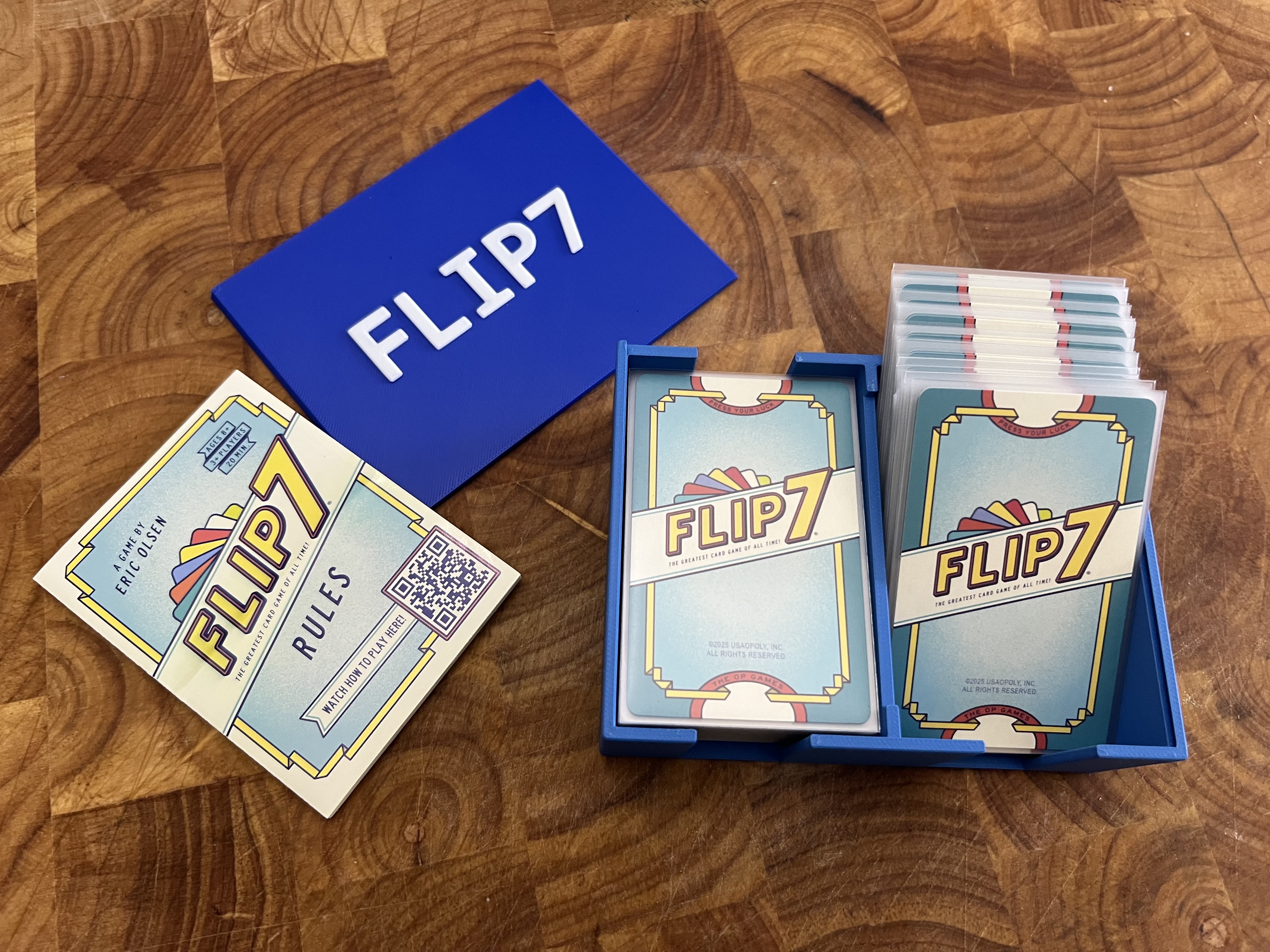FLIP7 - sleeved - travel package