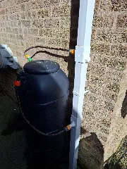 Gutter Square Downpipe Diverter Twin Access