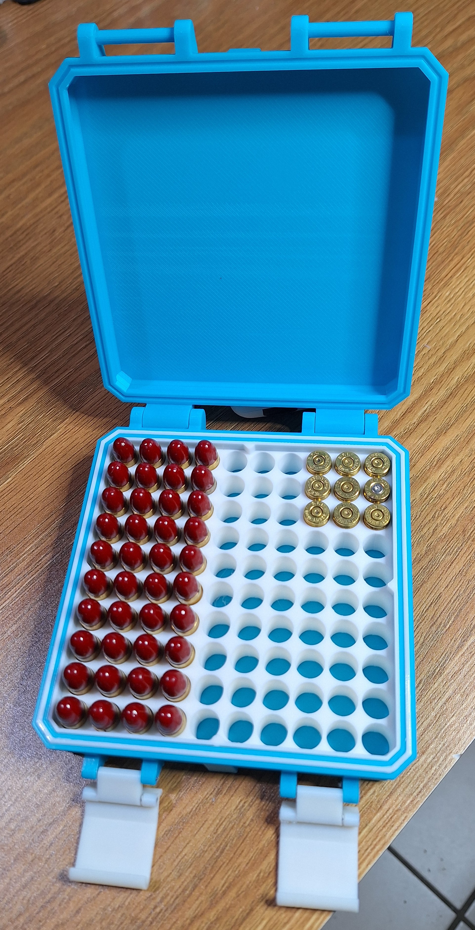 9mm x 100 ammo Box Rugged