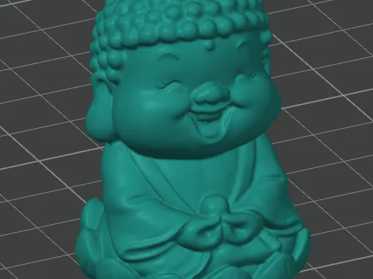 The Elegoo Buddha test print