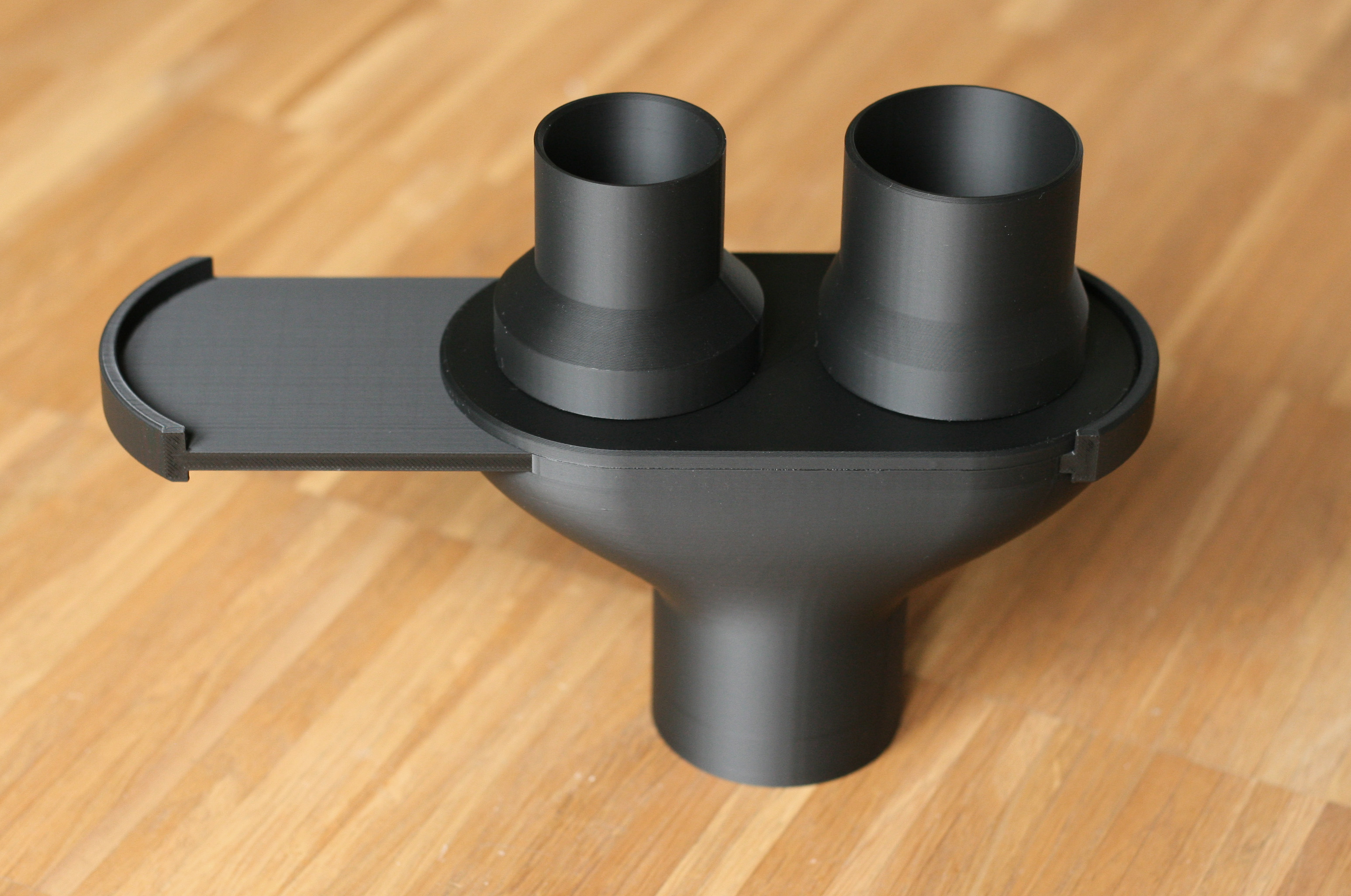 Shop Vac Pipe/Hose Switch/Splitter by nids Download free STL model