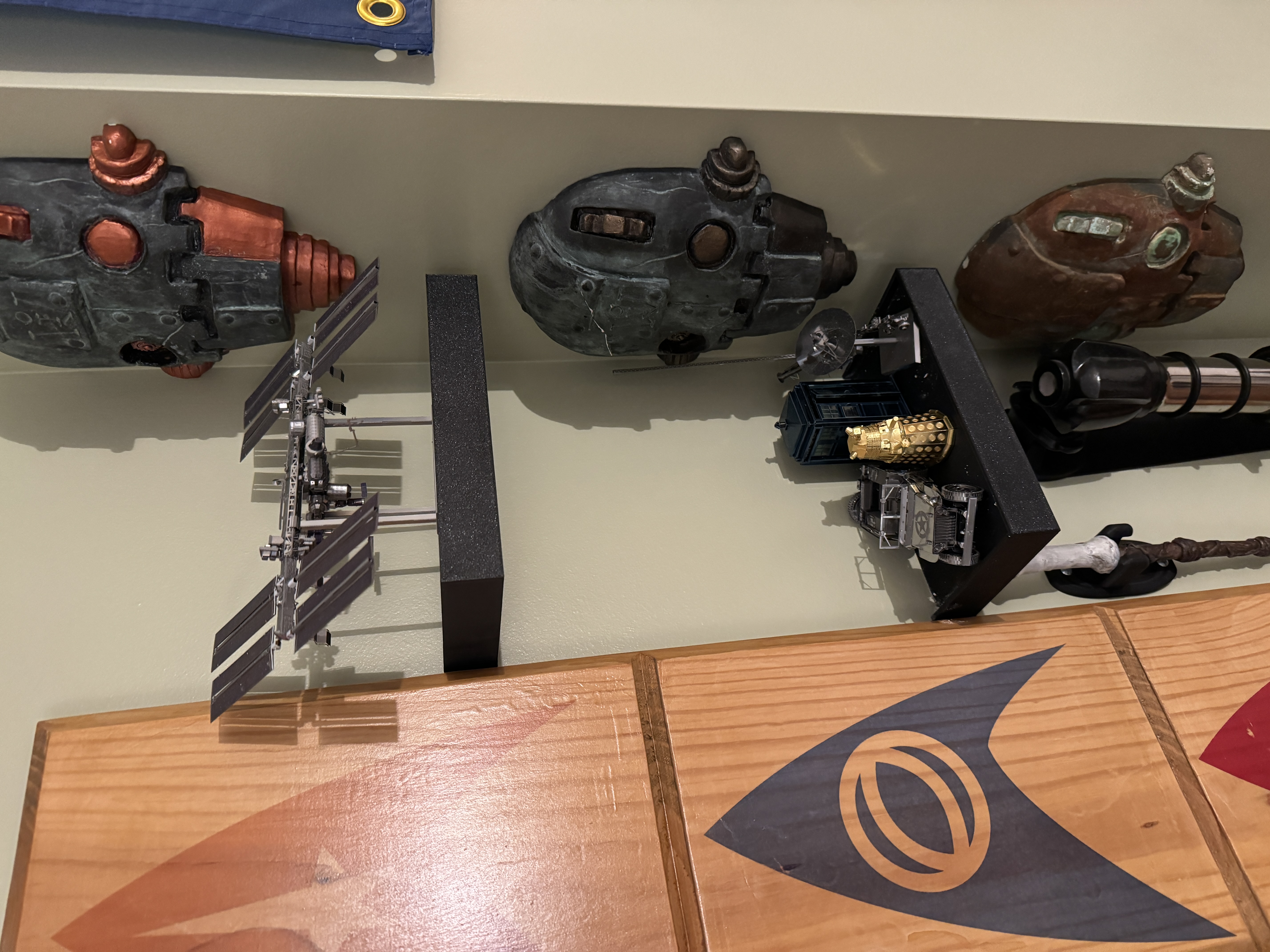 Small Floating Display Shelf
