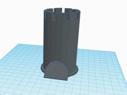 Basic Medieval Dice Tower by Mason Beringer | Download free STL model ...