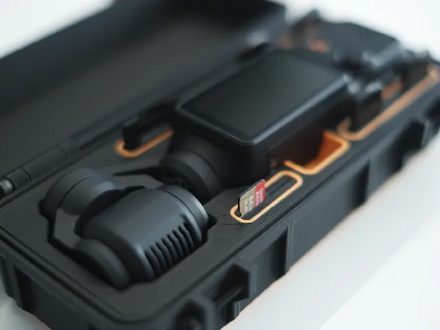 Micro SD card  insert for DJI Osmo Pocket 3 case
