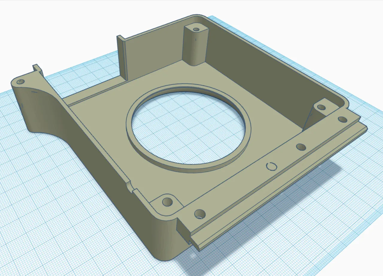 12032 Fan Voron 0.2 main body remix by smibble | Download free STL