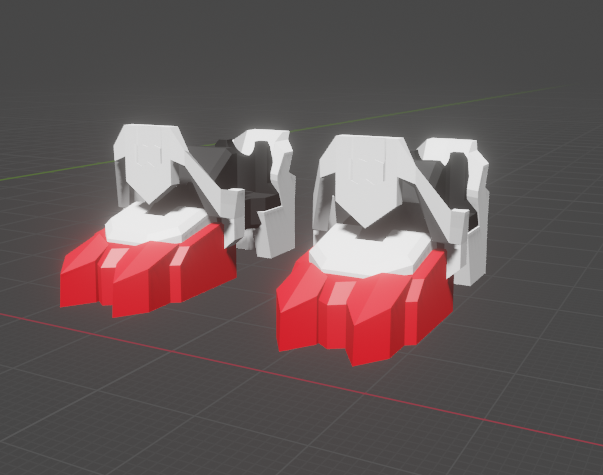 Dummy 13 MS Gundam Barbatos (Foot and Toe)