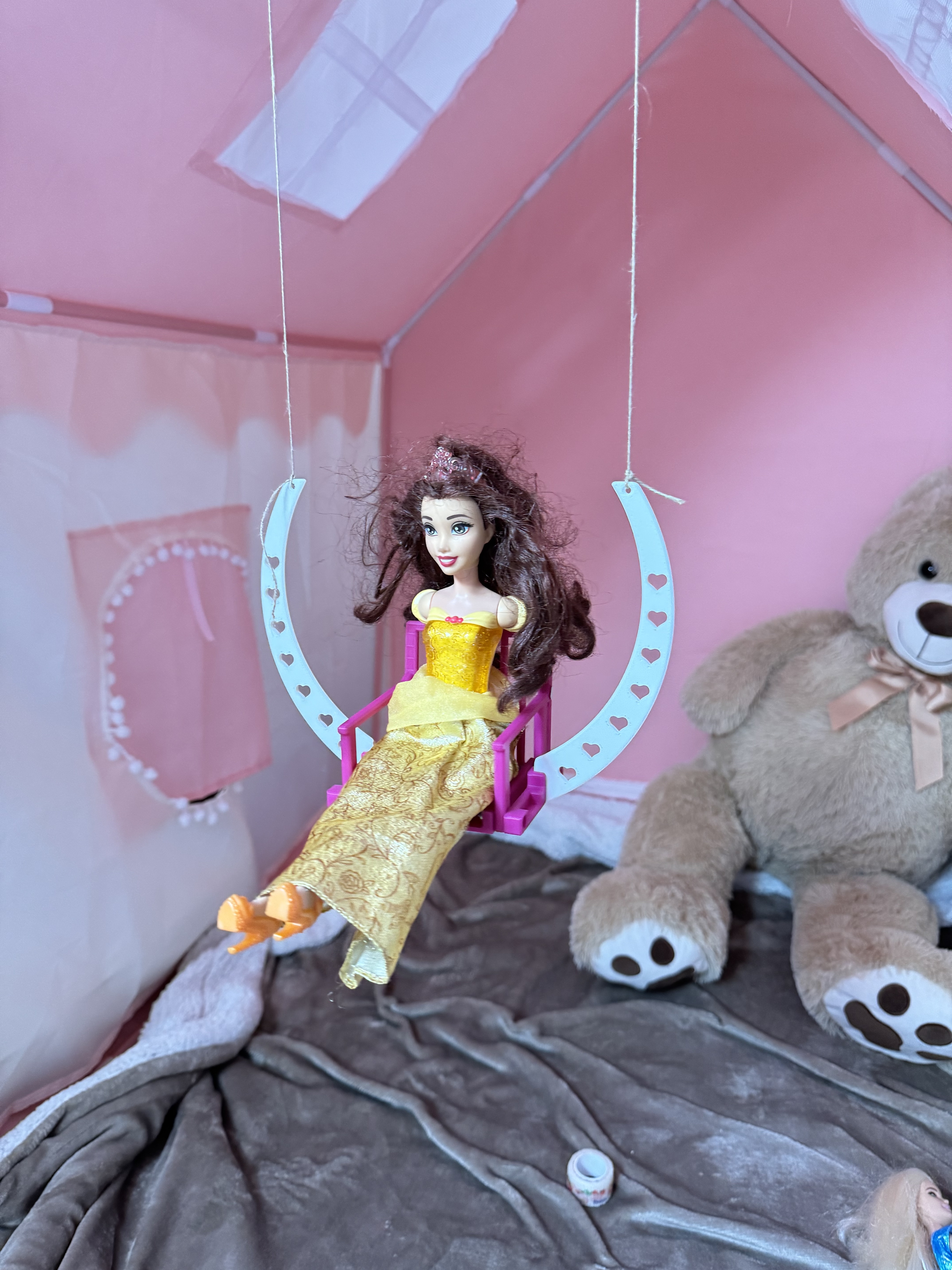 Swing for dolls - Mini-balançoire pour poupées