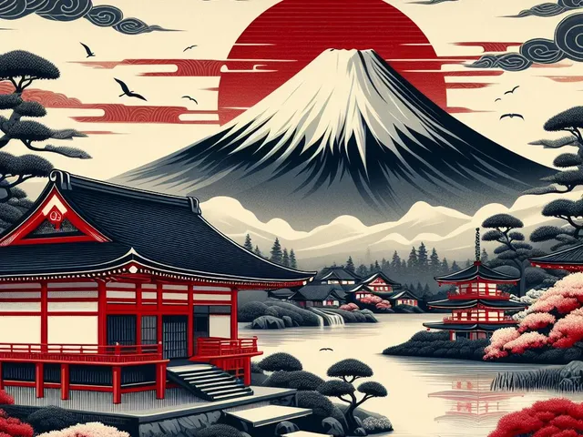 Mount Fuji Hueforge