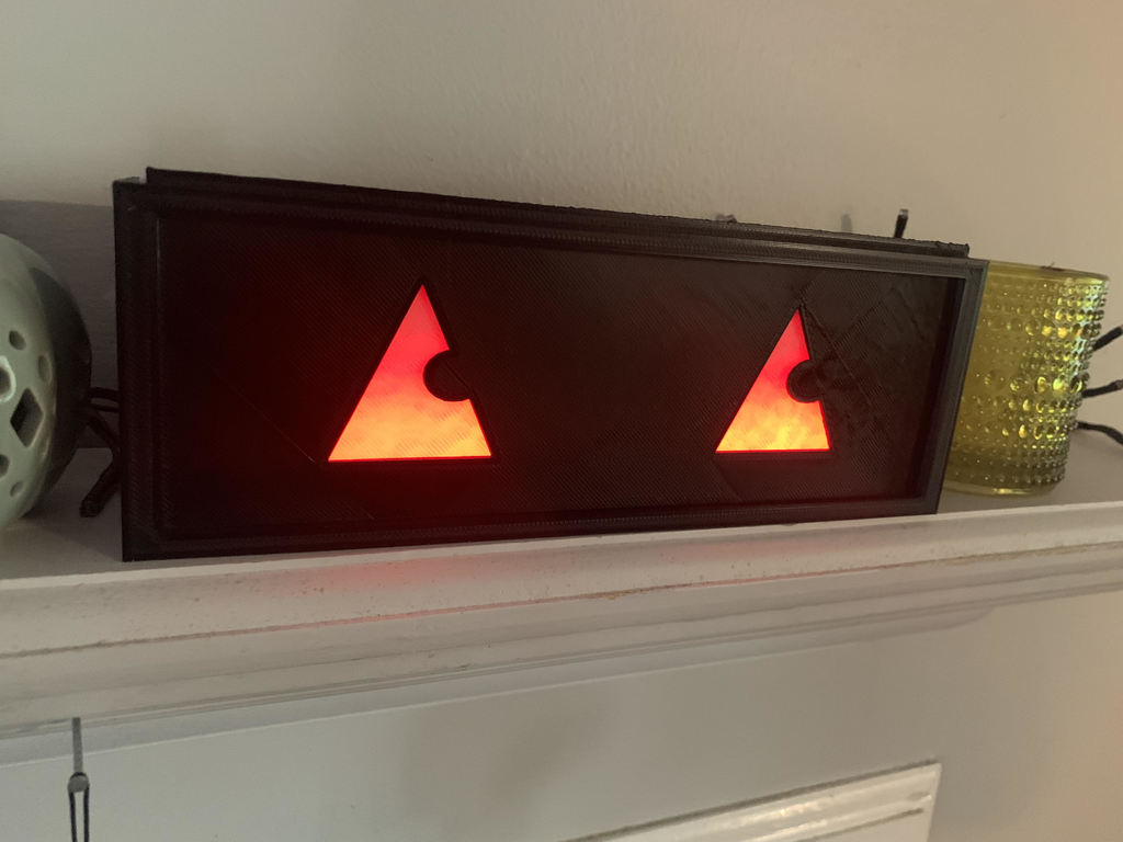 Halloween Box With Creepy Eyes