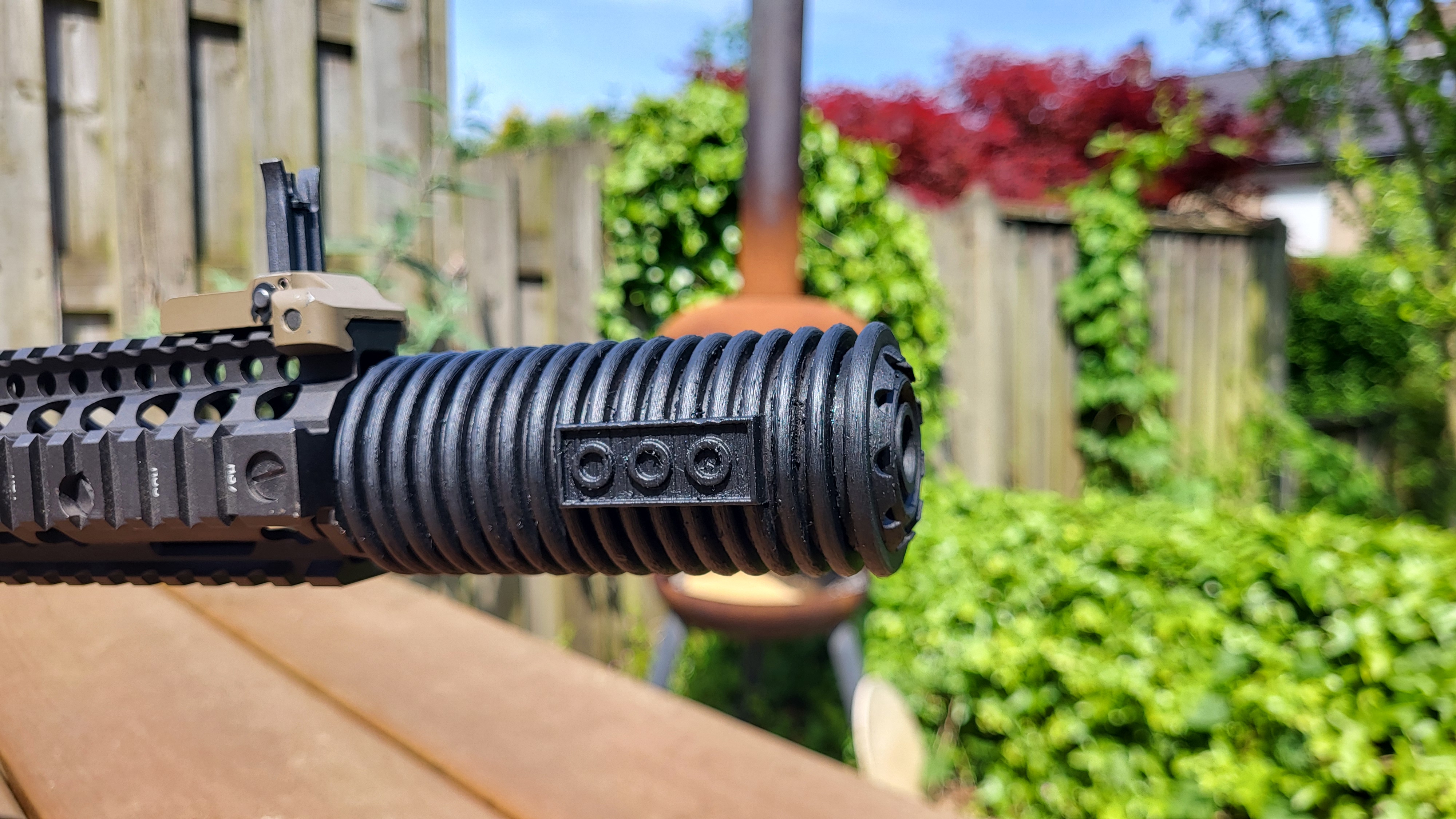 Airsoft silencer