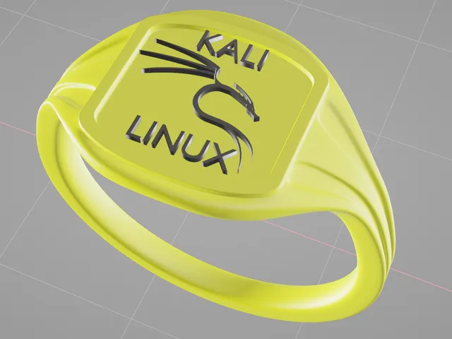 Kali Linux Women's Signet Ring