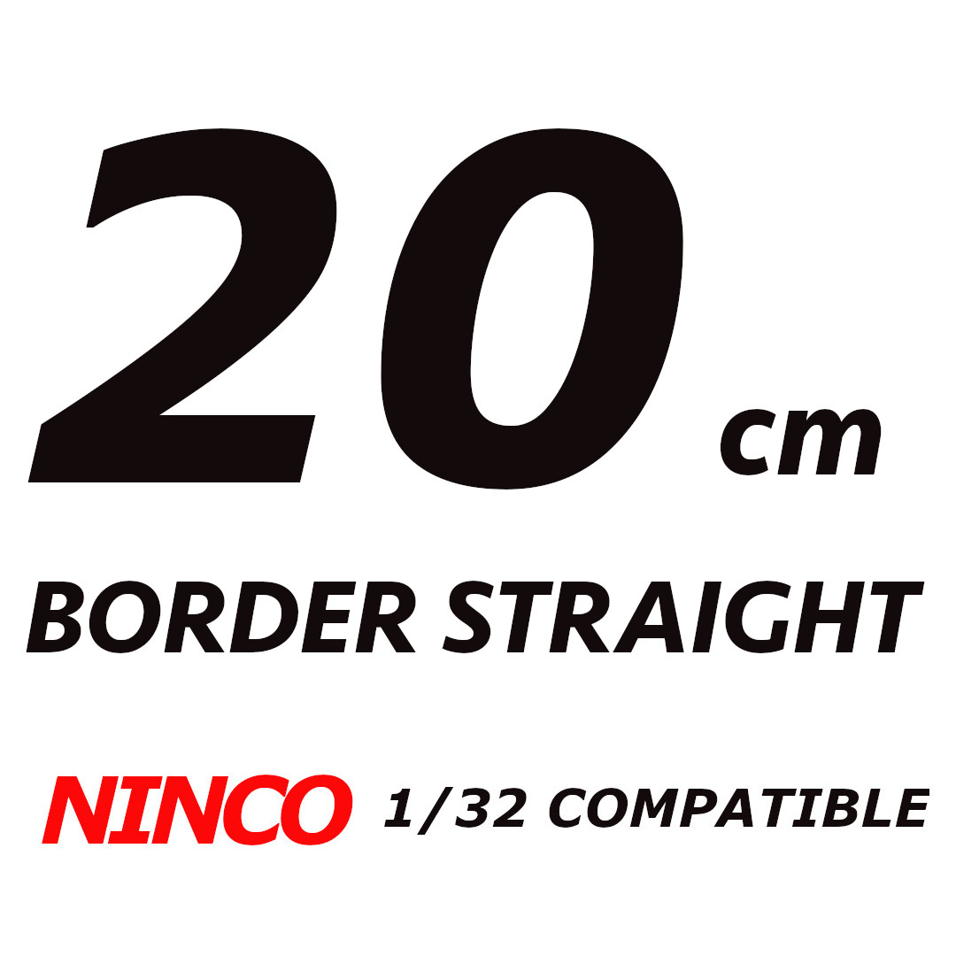 Border straight 20 cm. Ninco compatible
