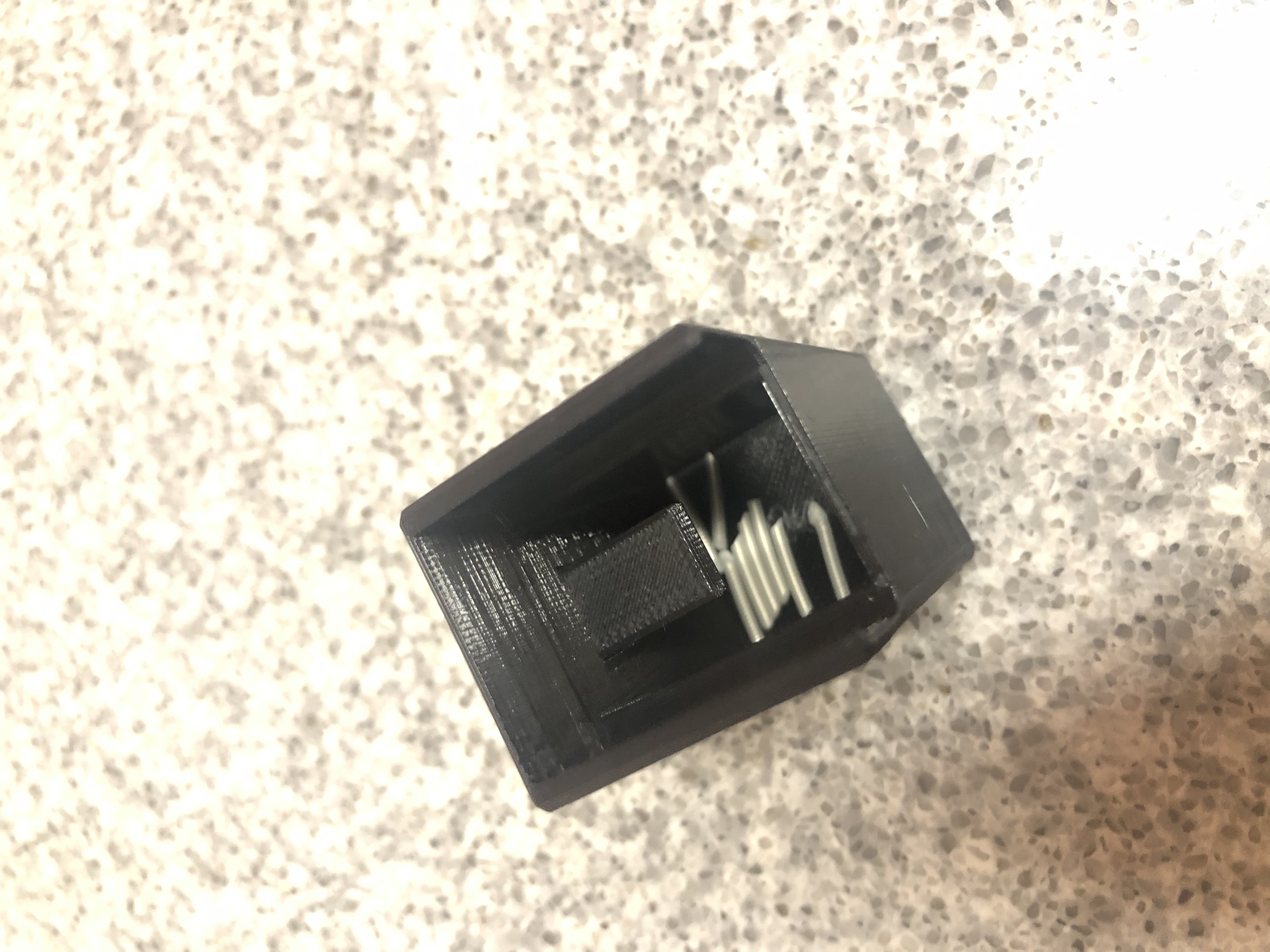 Filament Cutter Box With Backstop By Silfer Download Free STL Model