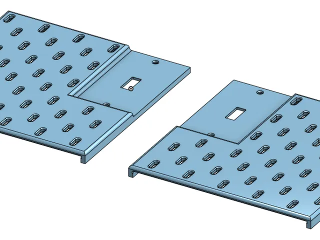 Skadis Light Switch Plate - toggle Switch