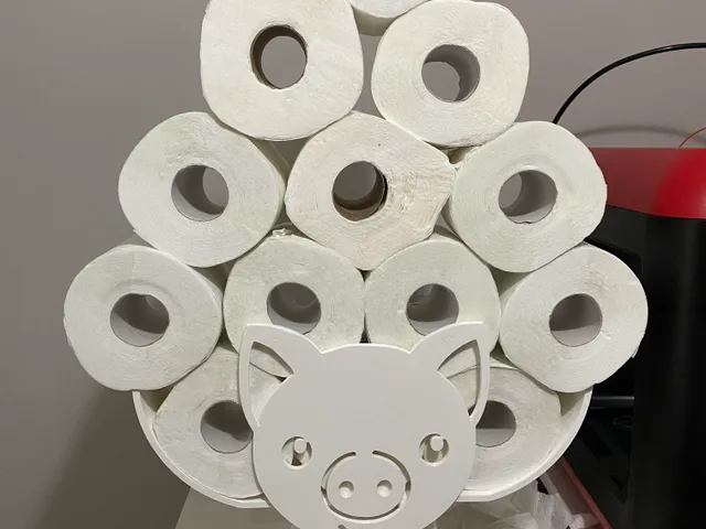 Toilet roll holder