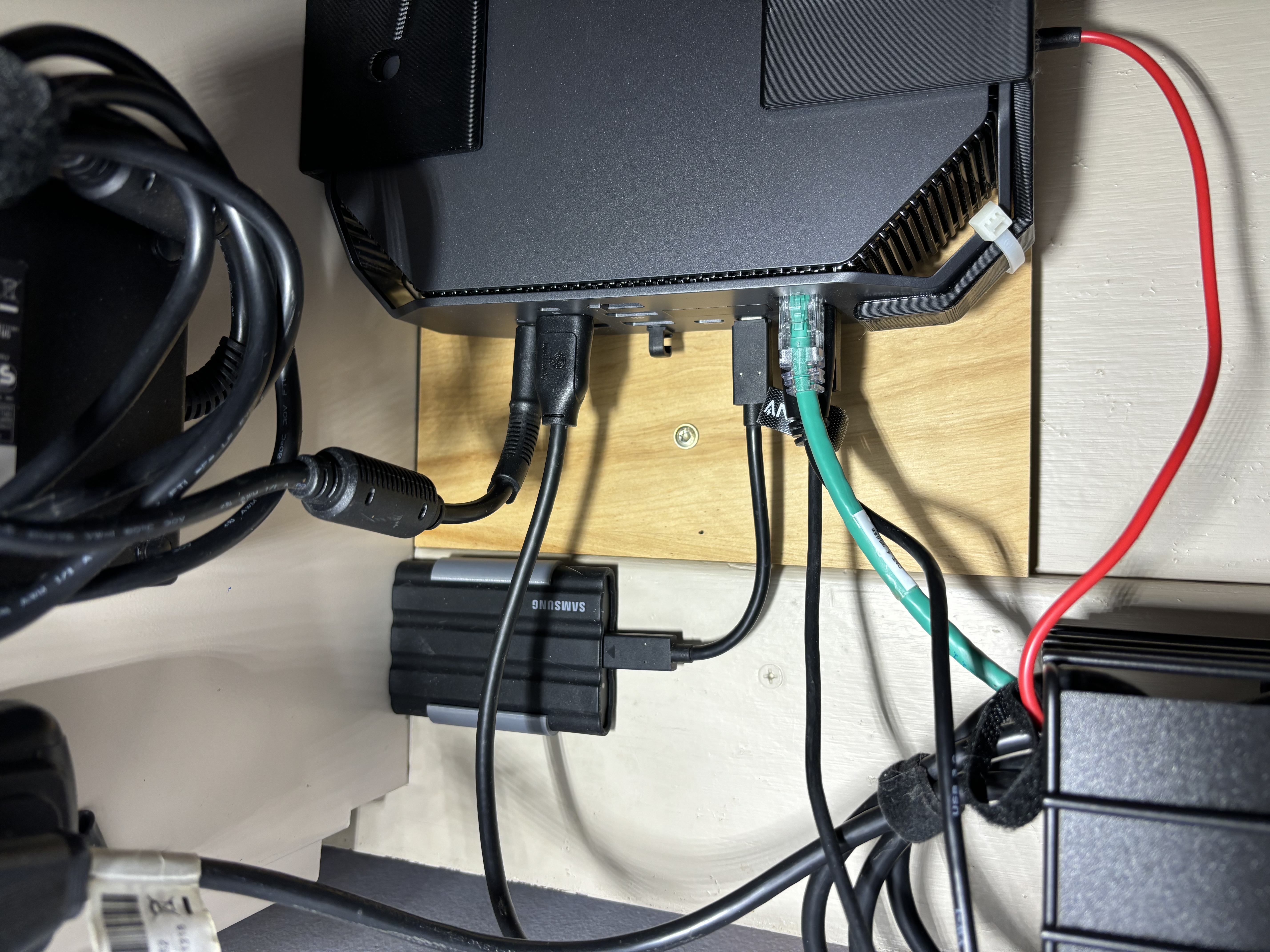 Samsung T7 Shield SSD Drive Bracket With Screw Holes