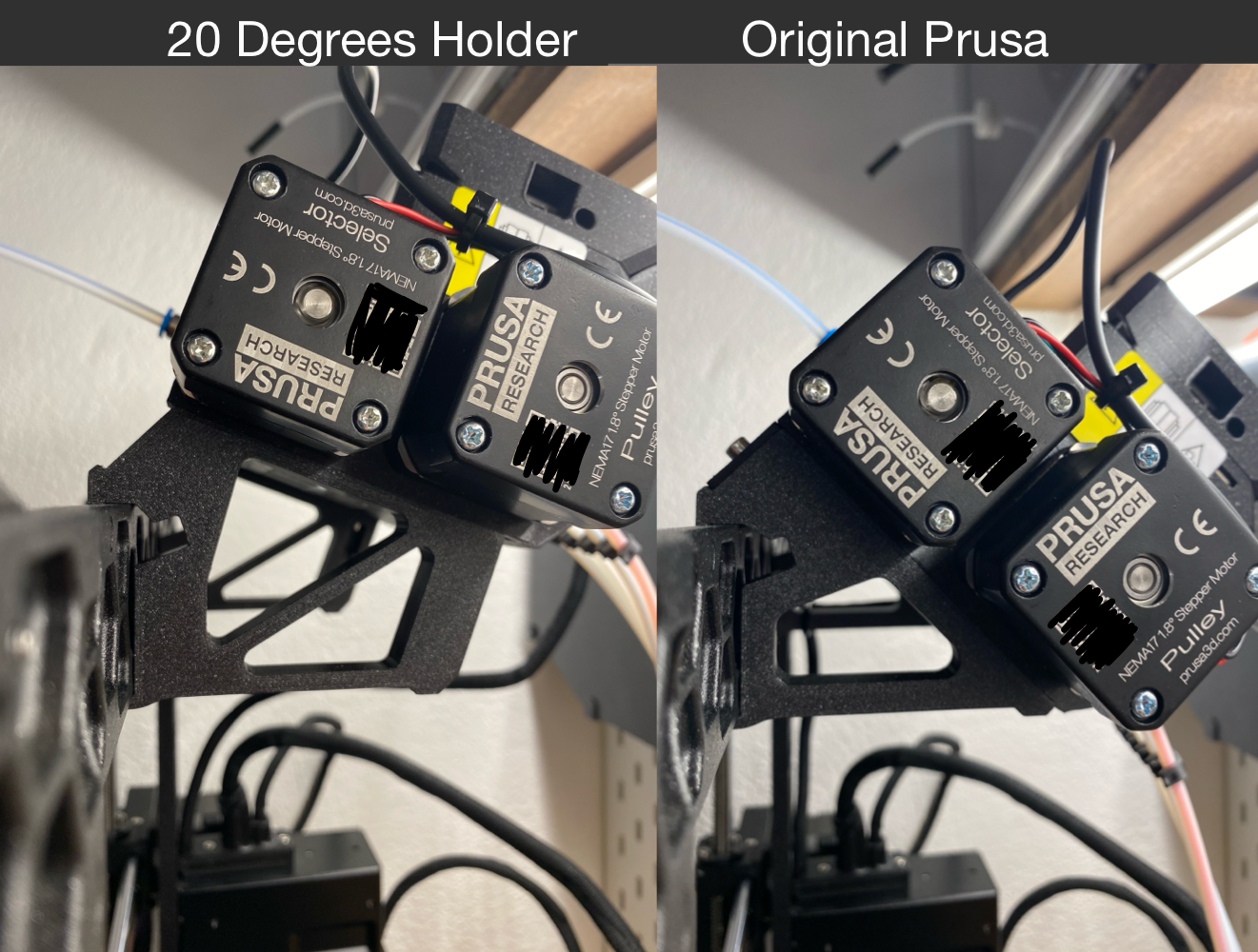 MMU3-Frame-Holder in various angles