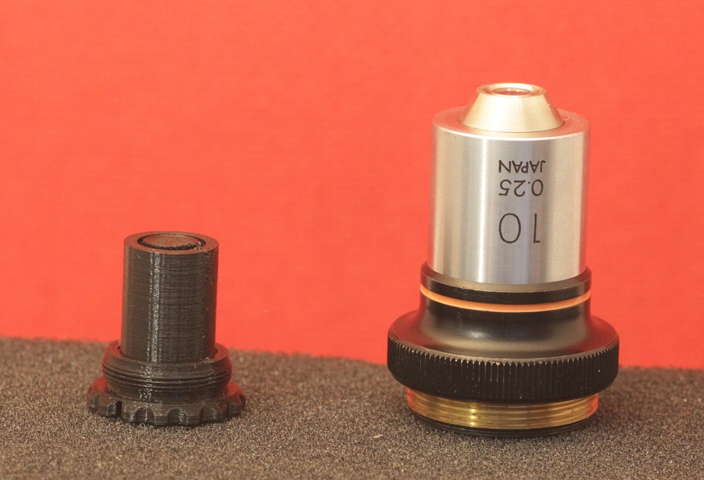 Microscope objective Funnel stops - fits (almost) any model