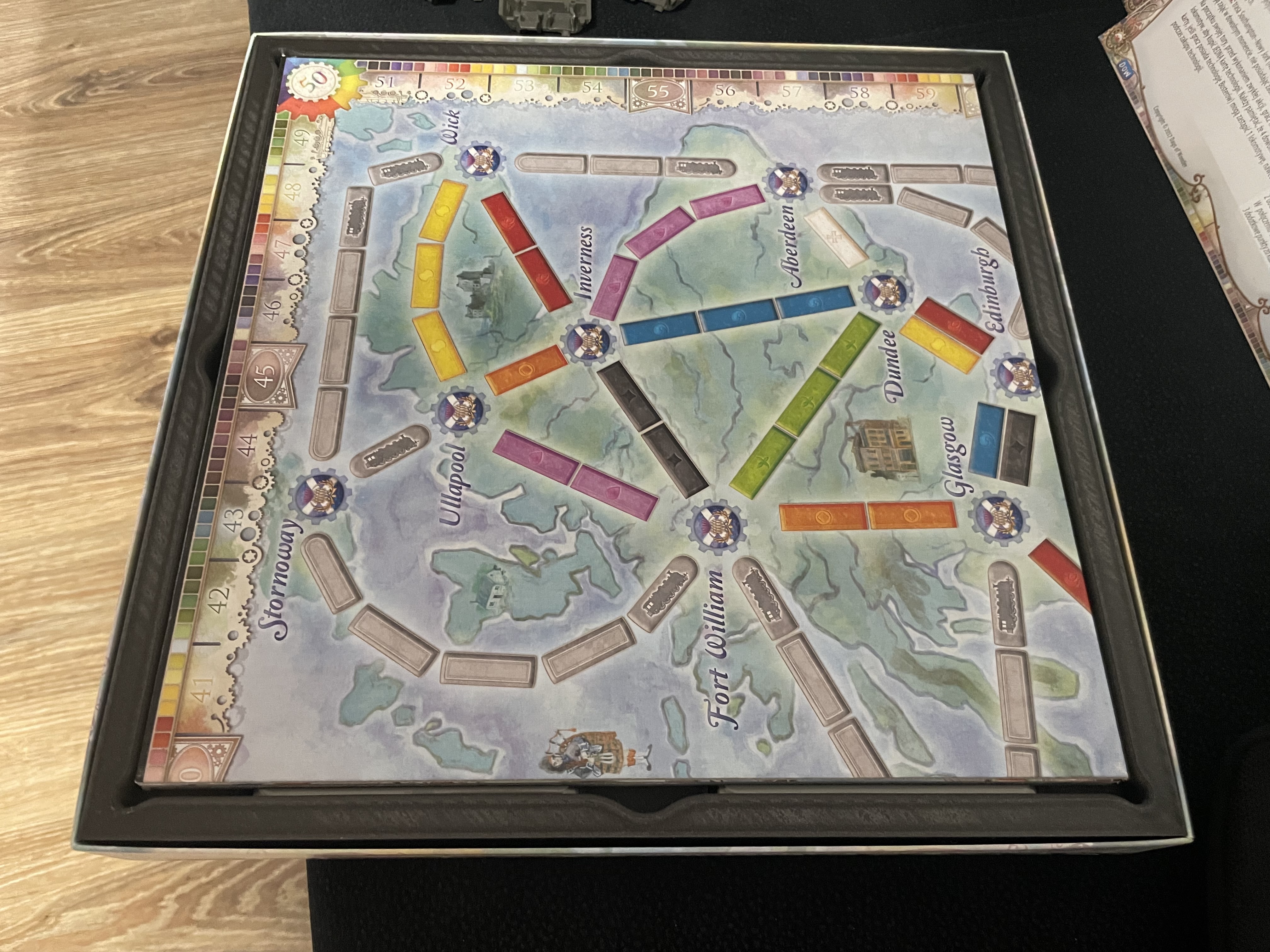 TTR Ticket to Ride UK insert