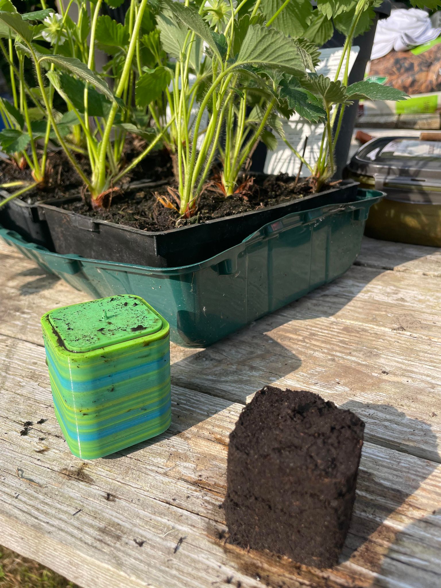Presse-motte / Soil blocker