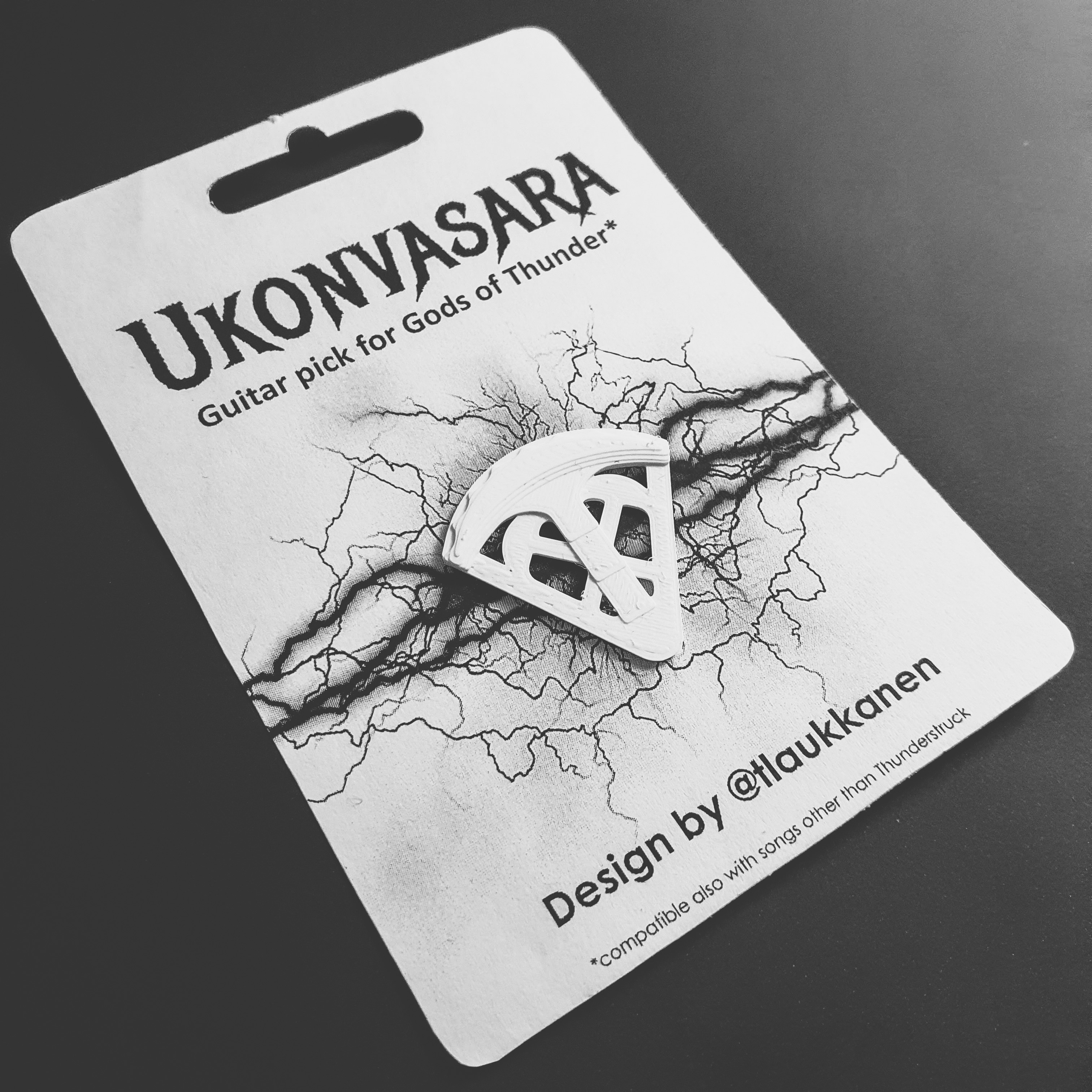 Ukonvasara Guitar Pick