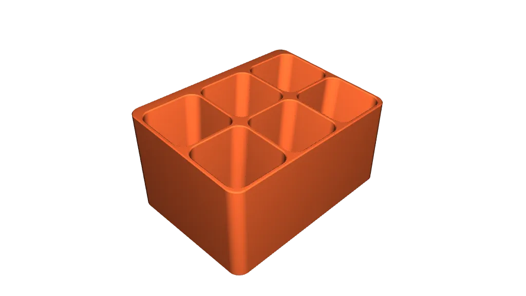Six Pack Rack by Brekel | Download free STL model | Printables.com
