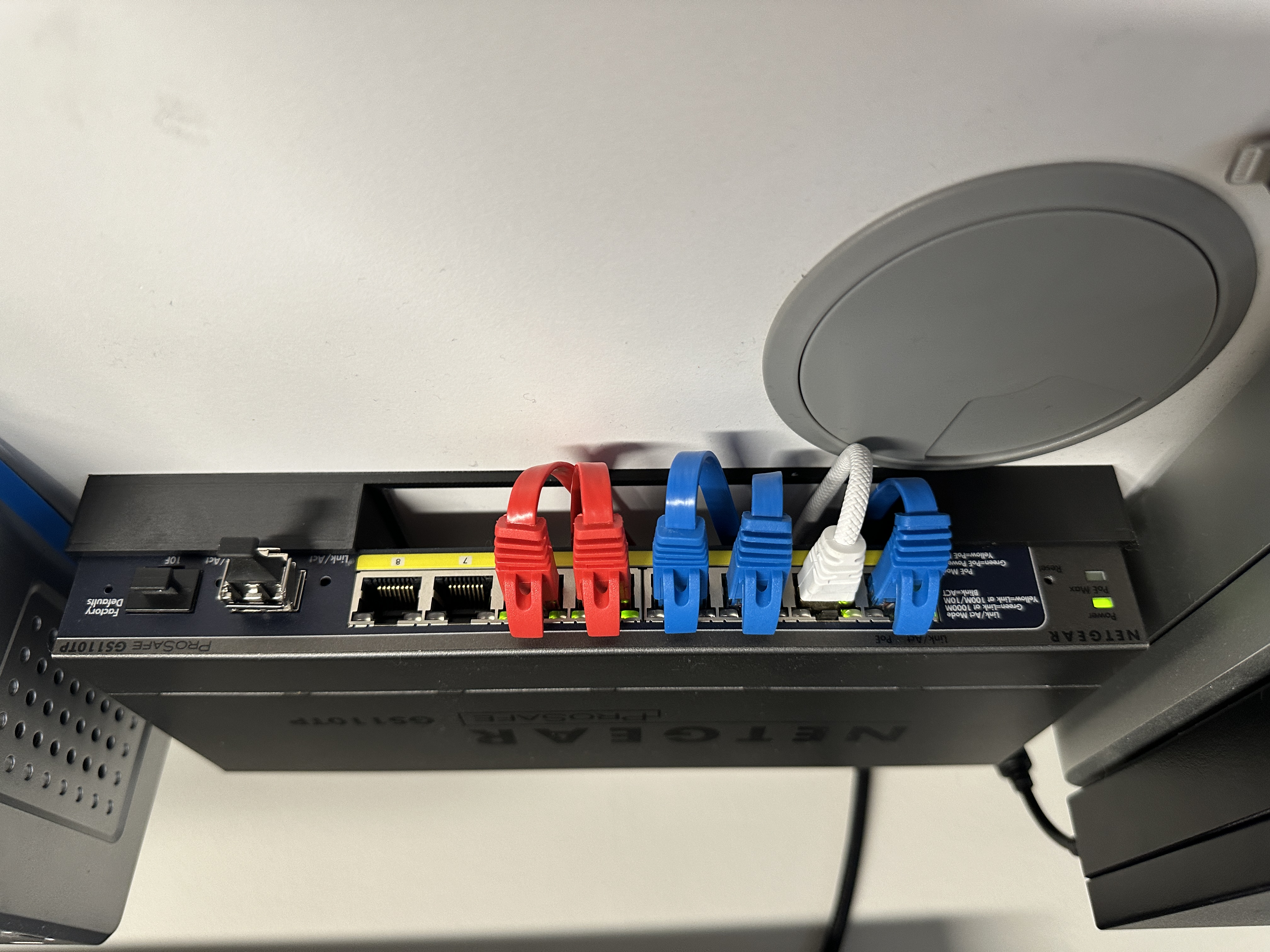 Riser for Netgear ProSafe GS110TP Switch (deep version)