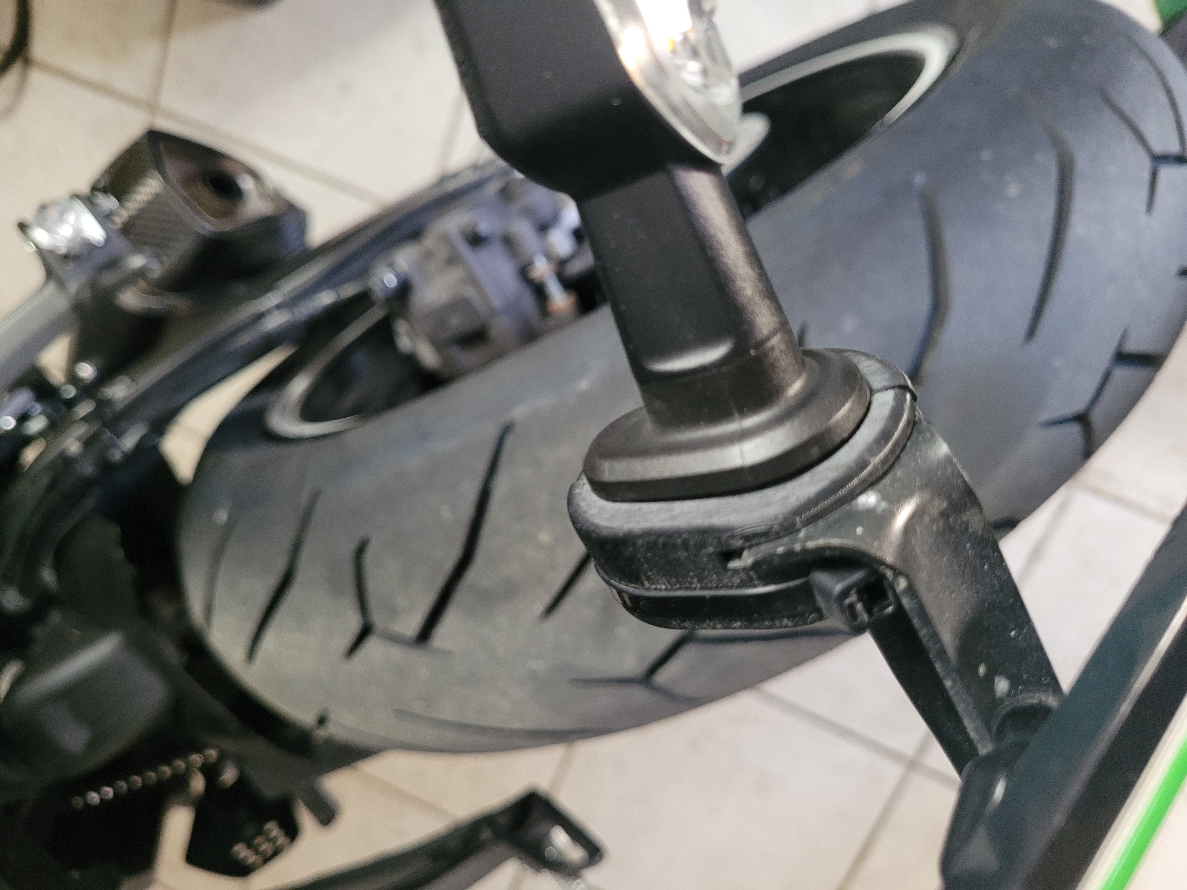 Yamaha MT 07 rear turn signal replacement holders