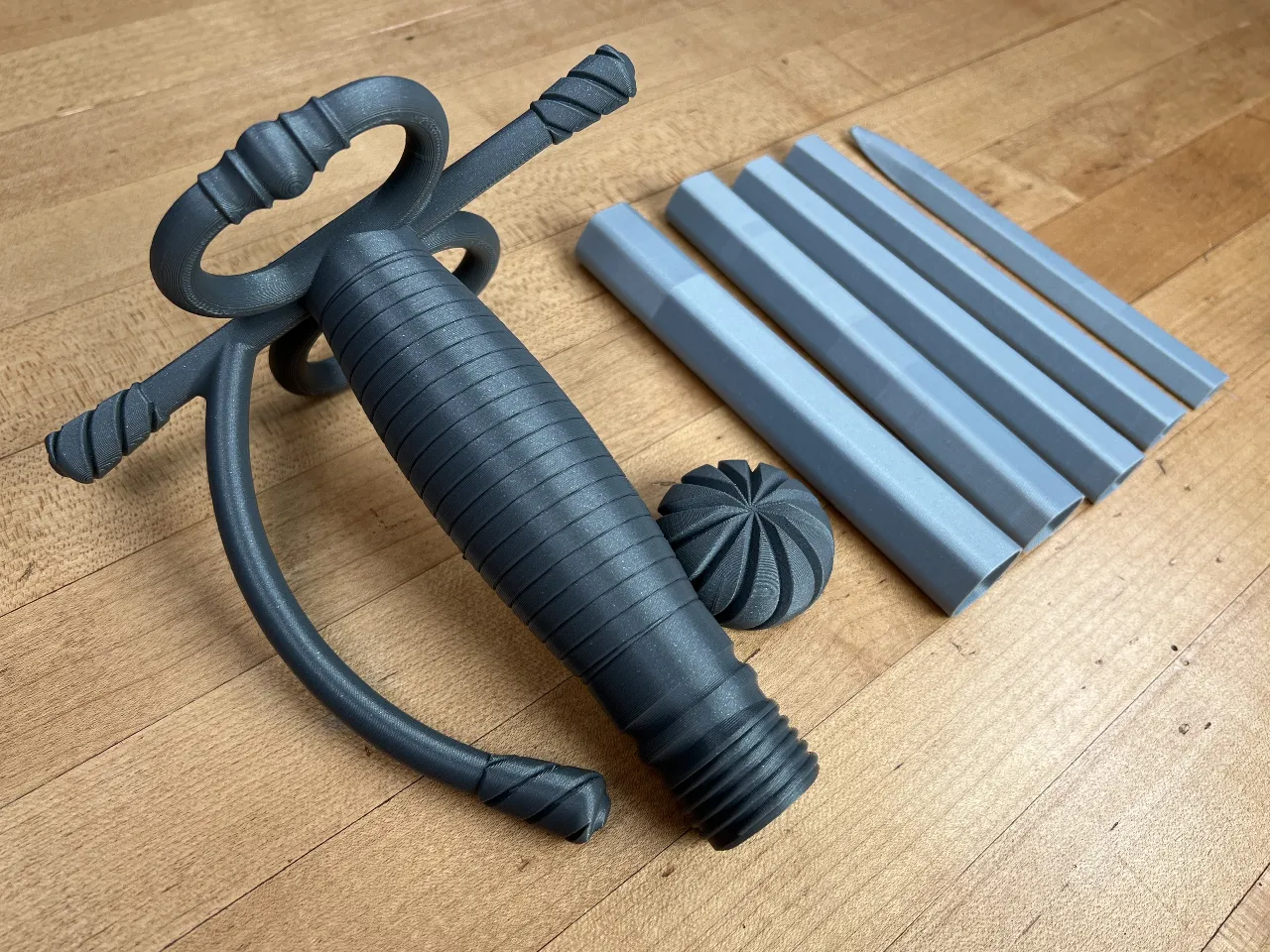Dread Pirate Collapsing Sword by 3D Printing World | Download free STL ...